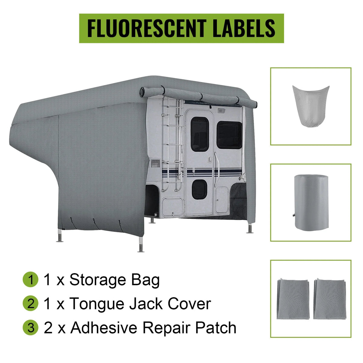 8'-10' Waterproof Anti-UV Non-Woven Fabric RV Cover Z405