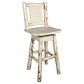 Natural Swivel Bar Stool I2846