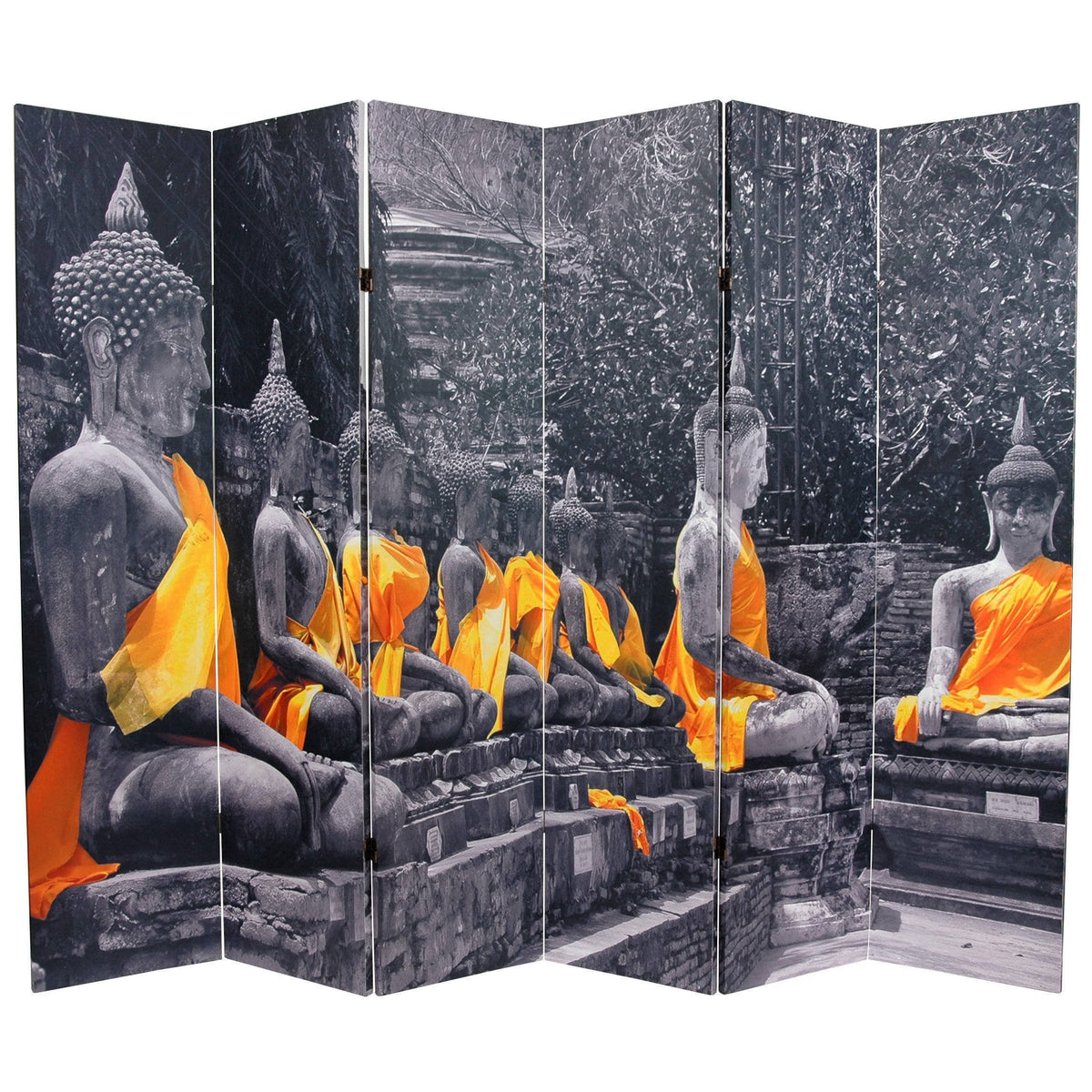 Golden Double Sided Room Divider Y108345