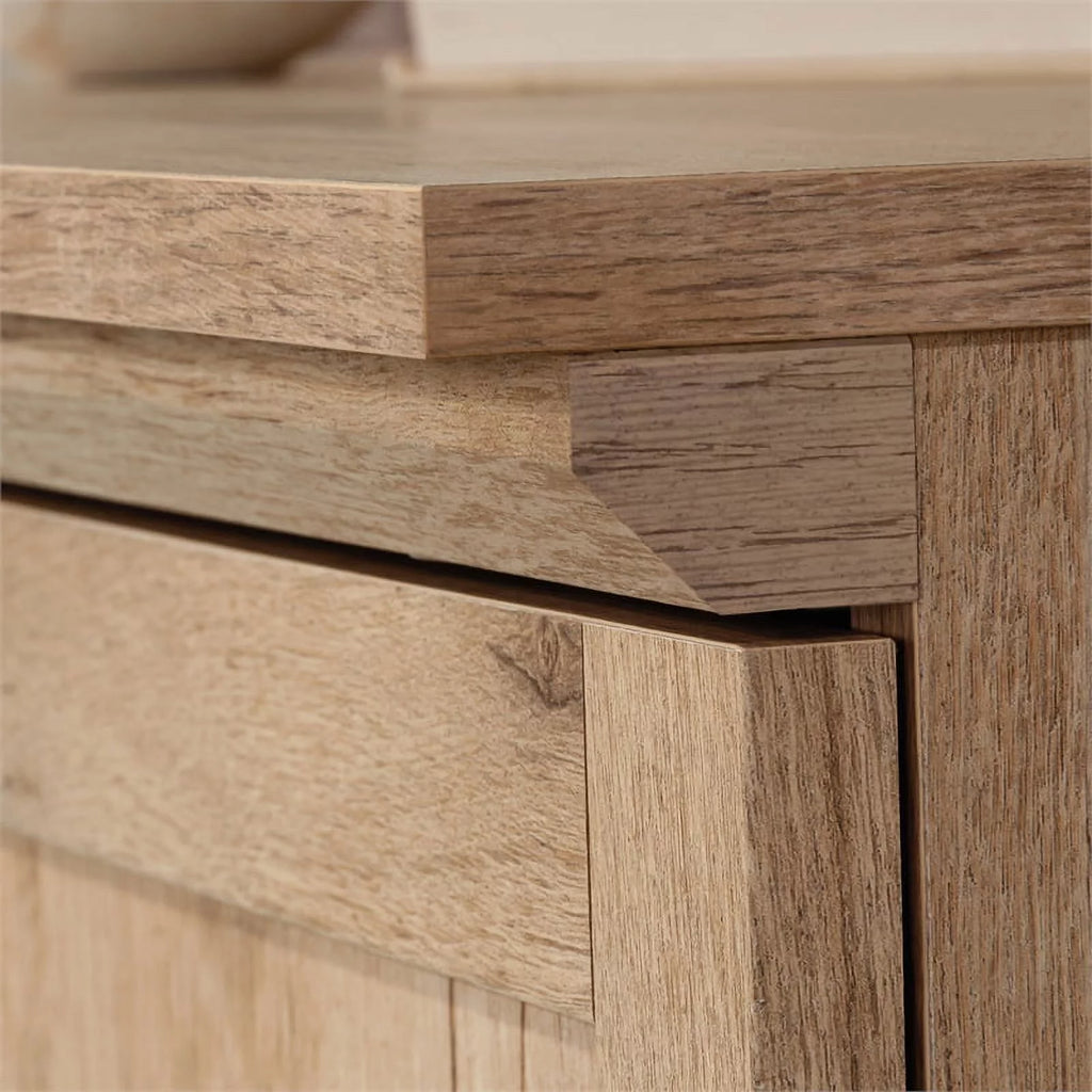 Engineered Wood Storage Cabinet in Prime Oak A1612