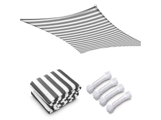 18x18 ft 97% UV Block Square Sun Shade Sail Canopy V210