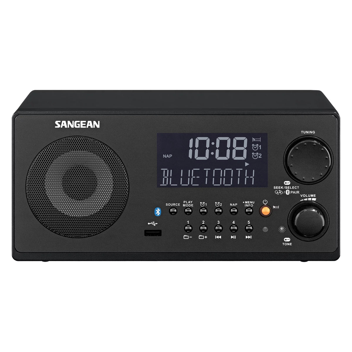 Portable AM/FM Radio Black C798711