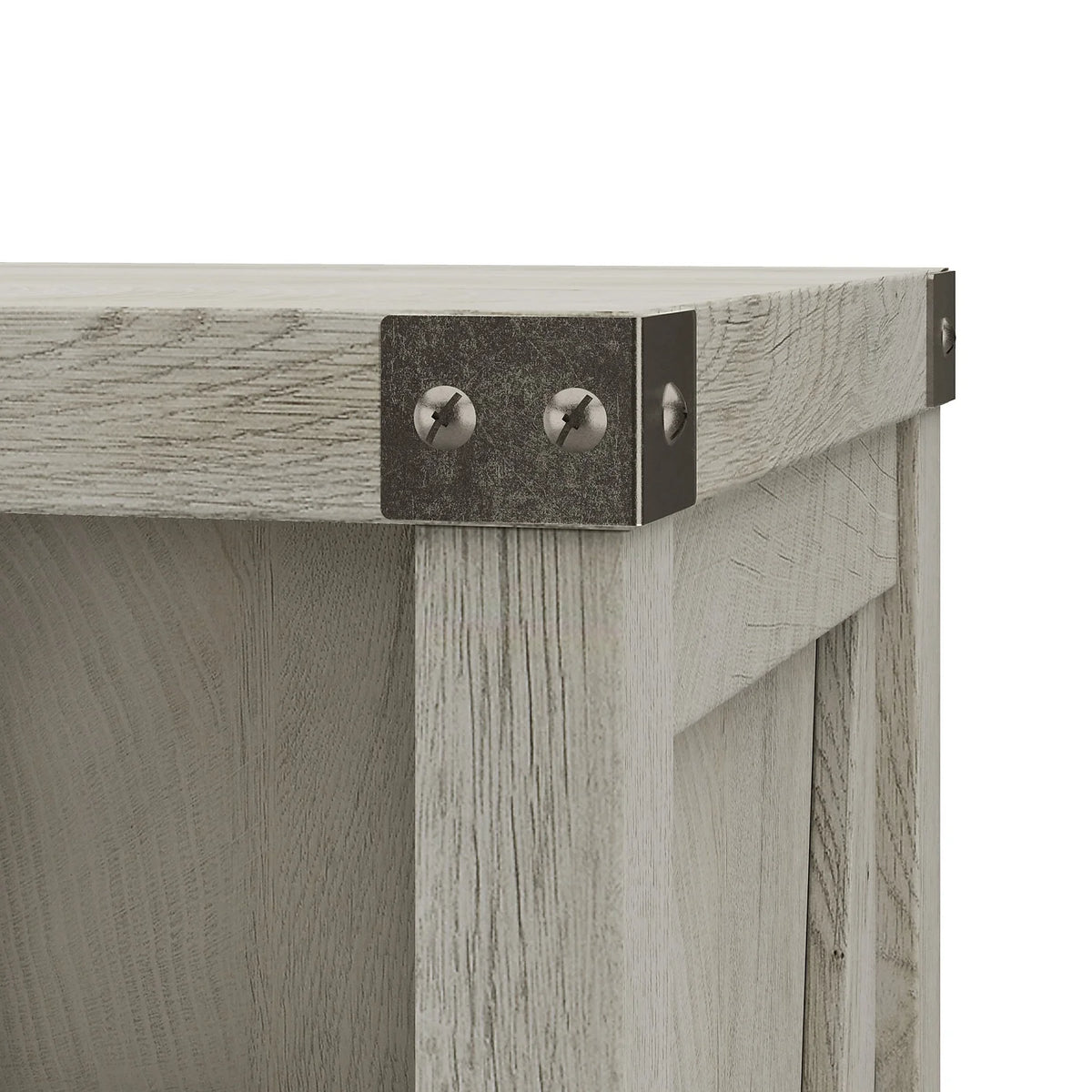 Tall Narrow 5 Shelf Bookcase with Door A6359