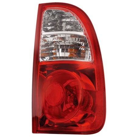 Clear Red Lens Tail Light Assembly D314256