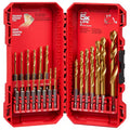 Titanium Twist Drill Bit Set 21-Piece G29859
