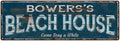 Blue Rustic Cabin Home Decor 8x24 Metal T4886