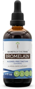 Alcohol-Free Bromelain Pineapple Extract 4 FL OZ C633