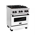 30 in. 4 Burner Dual Fuel Range in Stainless Steel F272