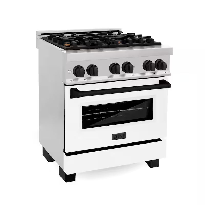 30 in. 4 Burner Dual Fuel Range in Stainless Steel F272