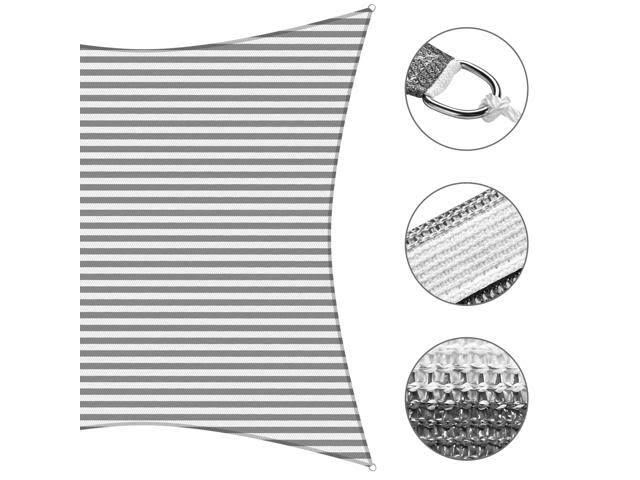 18x18 ft 97% UV Block Square Sun Shade Sail Canopy V210
