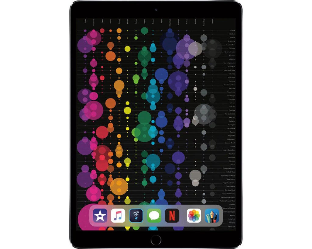 Open Box iPad Pro 10.5-inch 512GB Wi-Fi Only Space Gray Silver Bundle S372147