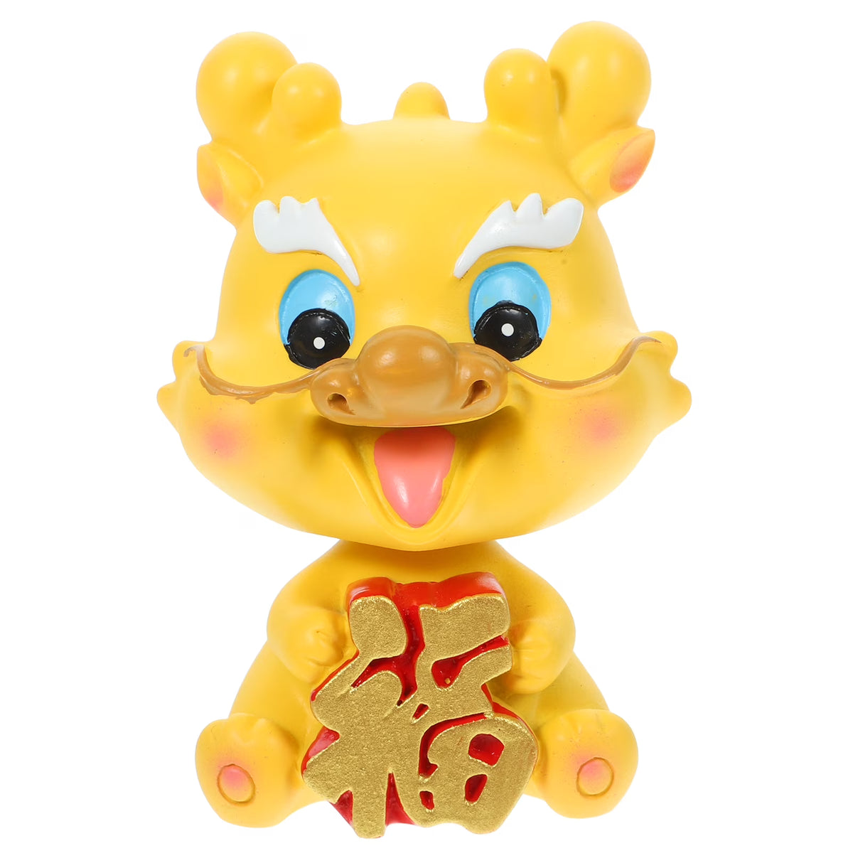 Dragon Figurine Resin Craft Bobblehead Doll L4100