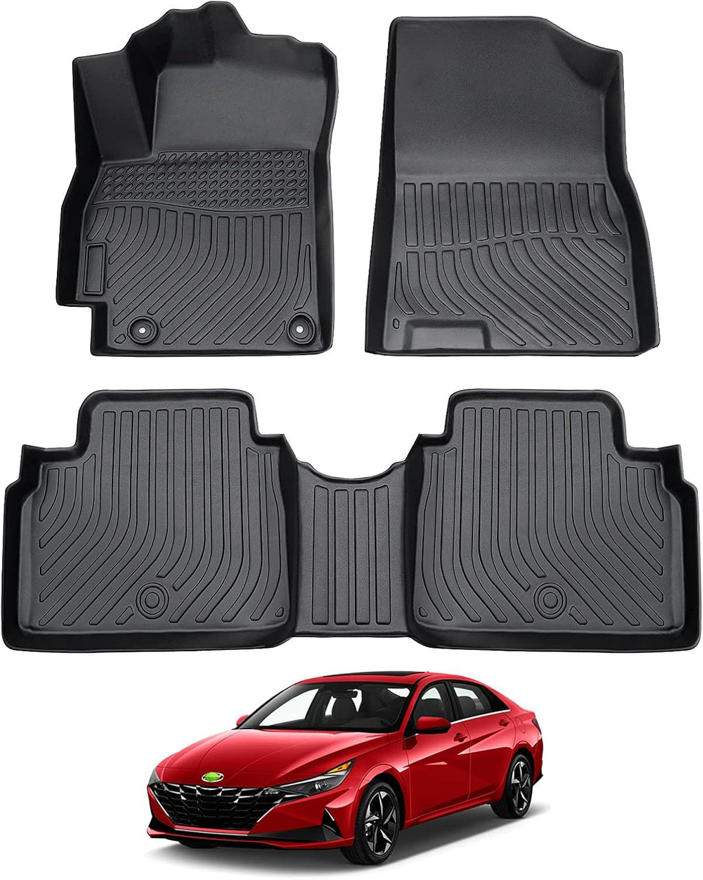 TPE Floor Liners for Hyundai Elantra 2021 2022 B5172