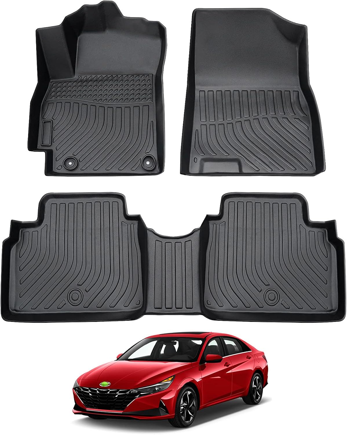 TPE Floor Liners for Hyundai Elantra 2021 2022 B5172