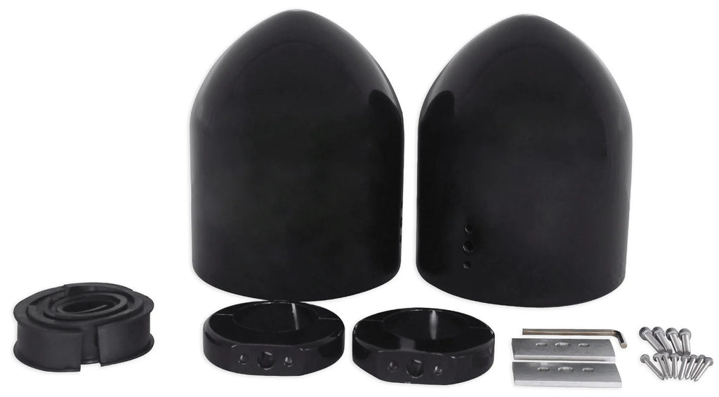 6.5" 150 Watt Black Marine Boat Wakeboard Tower Speakers D59158