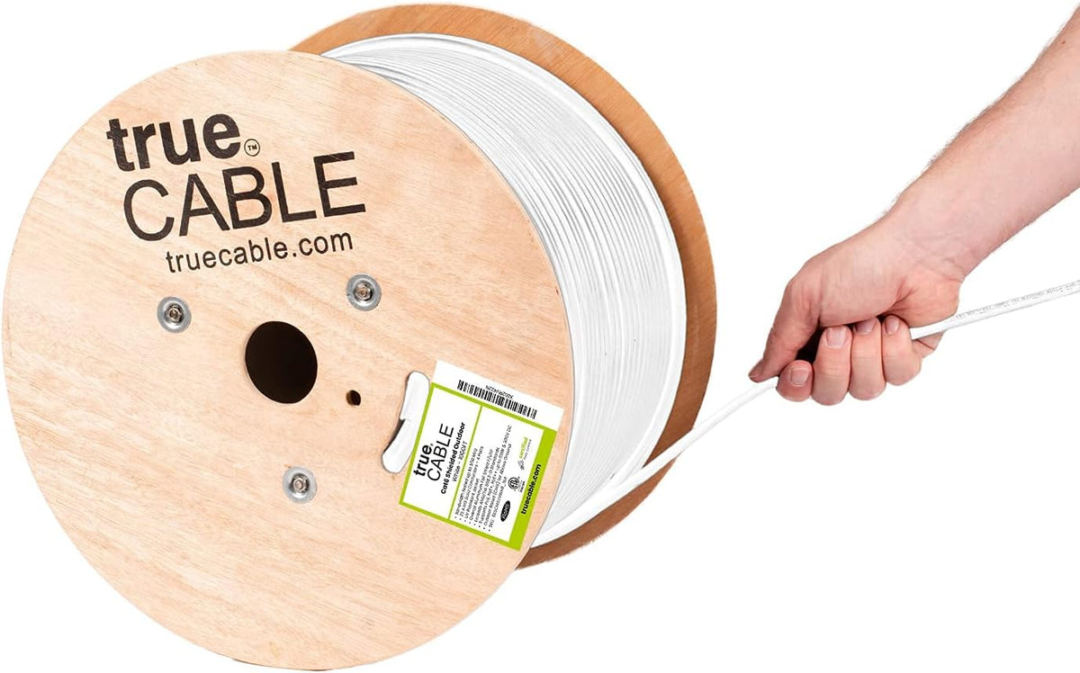 1000ft Shielded Cat6 Outdoor Bulk Ethernet Cable L70953