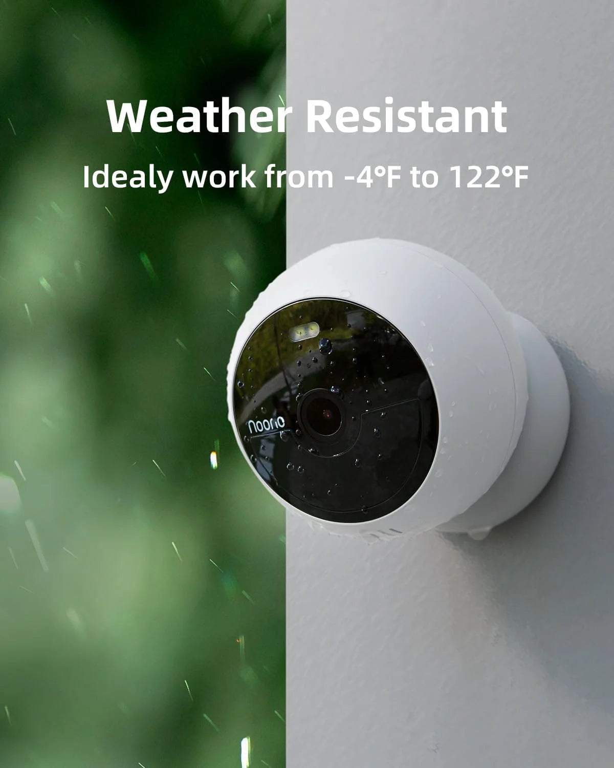 Wireless Outdoor Security Camera 1080p Battery Powered Color Night Vision O91667