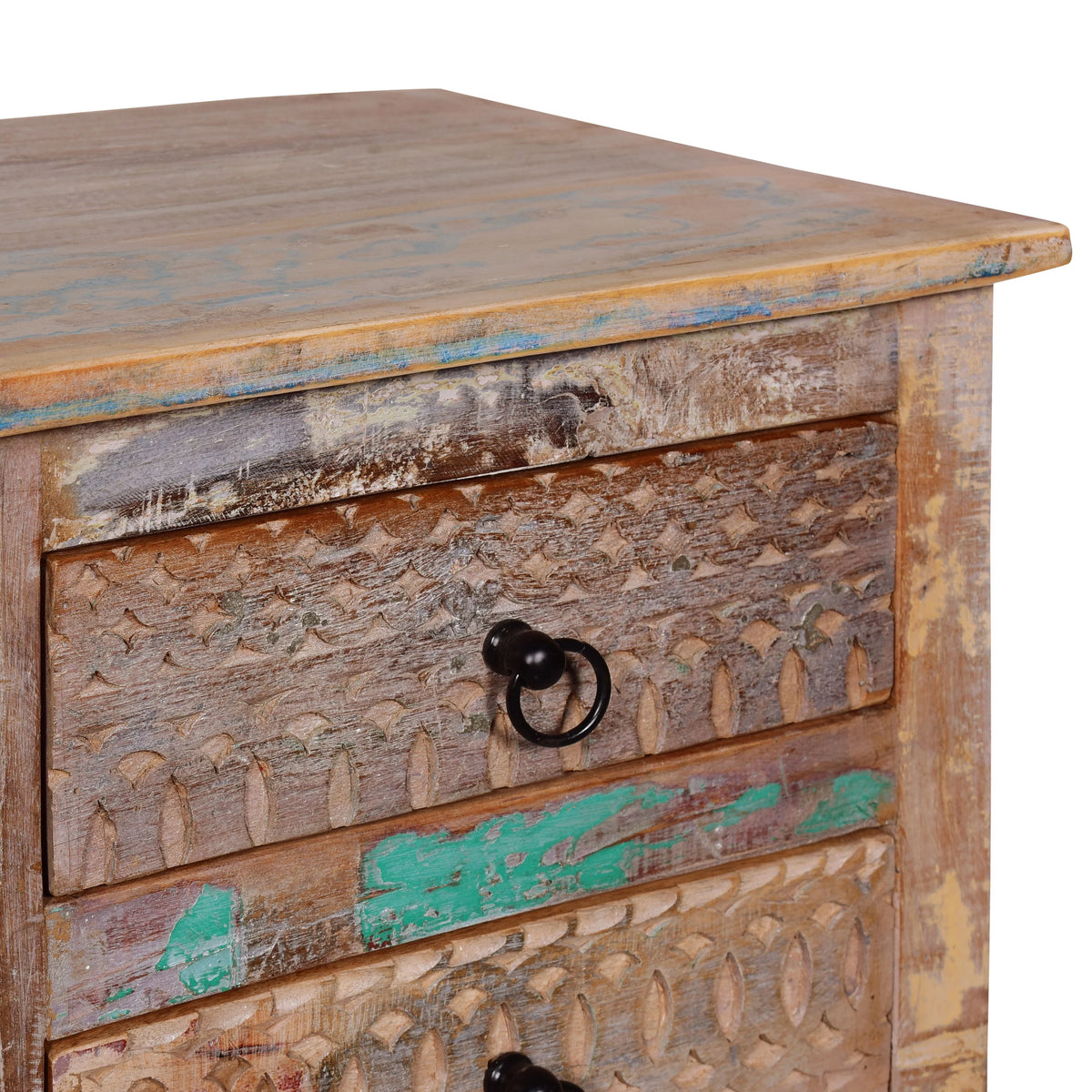 Handmade Wood 5 Drawer Chest E533