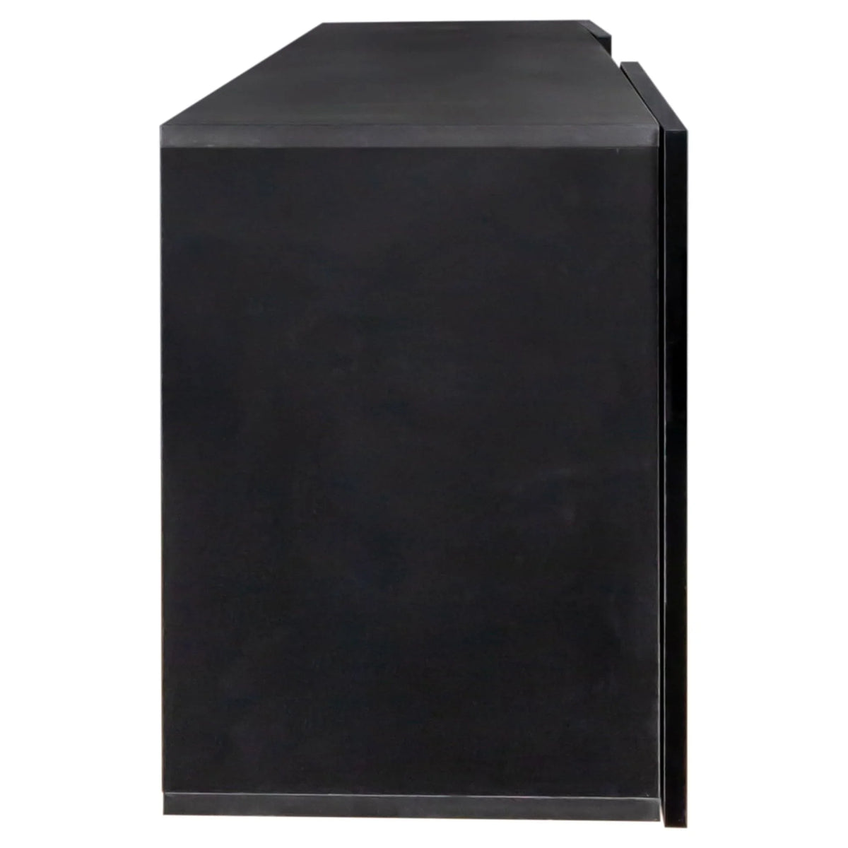 Wall Mounted Floating TV Stand with Shelf and Clamshell Doors B2797