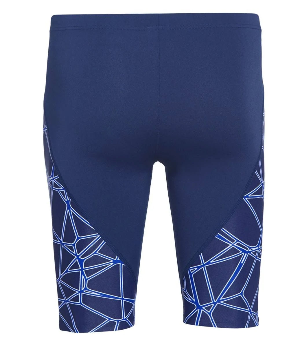 Navy/Neon Blue Jammer Swimsuit C80527