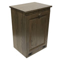 Tilt Out Trash Cabinet Wooden Garbage Can Holder (Golden Oak) Q794872