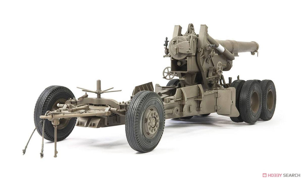 WWII 8 inch Howitzer M1 1/35 Scale Plastic Model Kit W59484