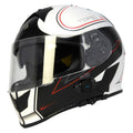 Flat White Full Face Helmet M126012