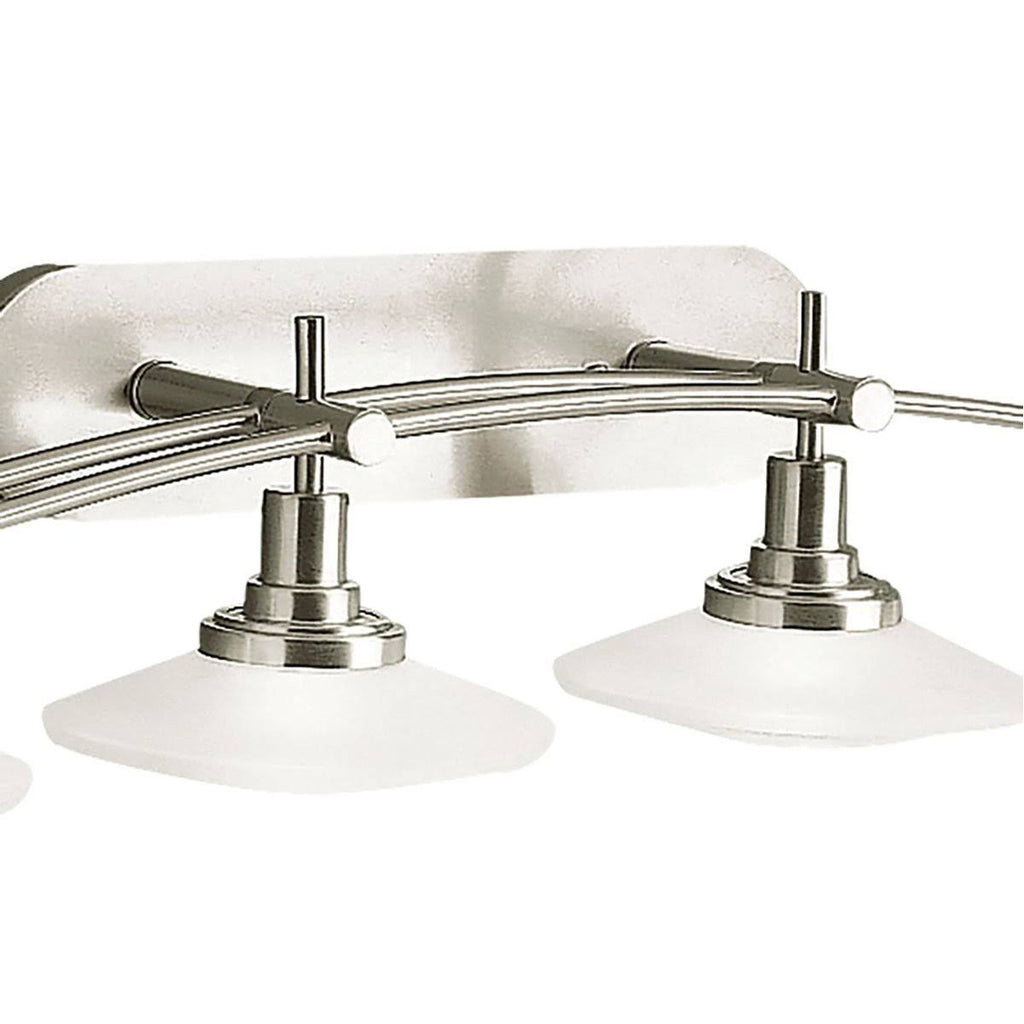 Four Light Chrome Bath T4446