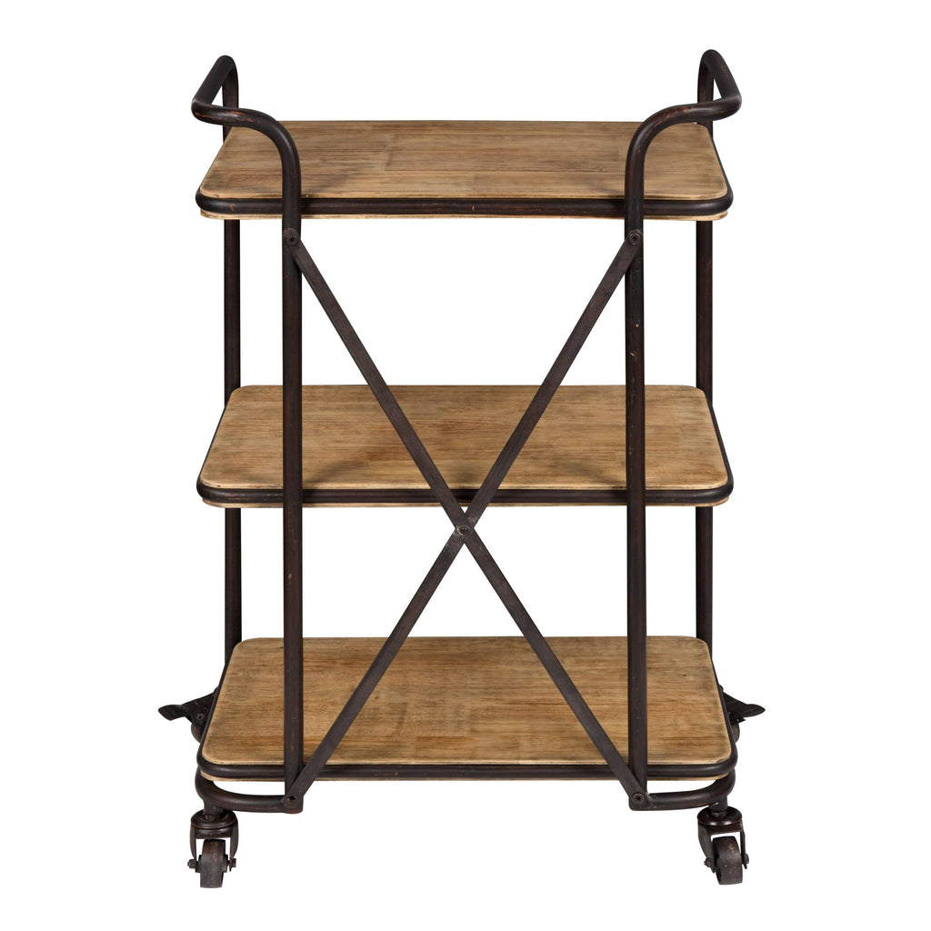 3 Tiered Rolling Bar Cart C7224