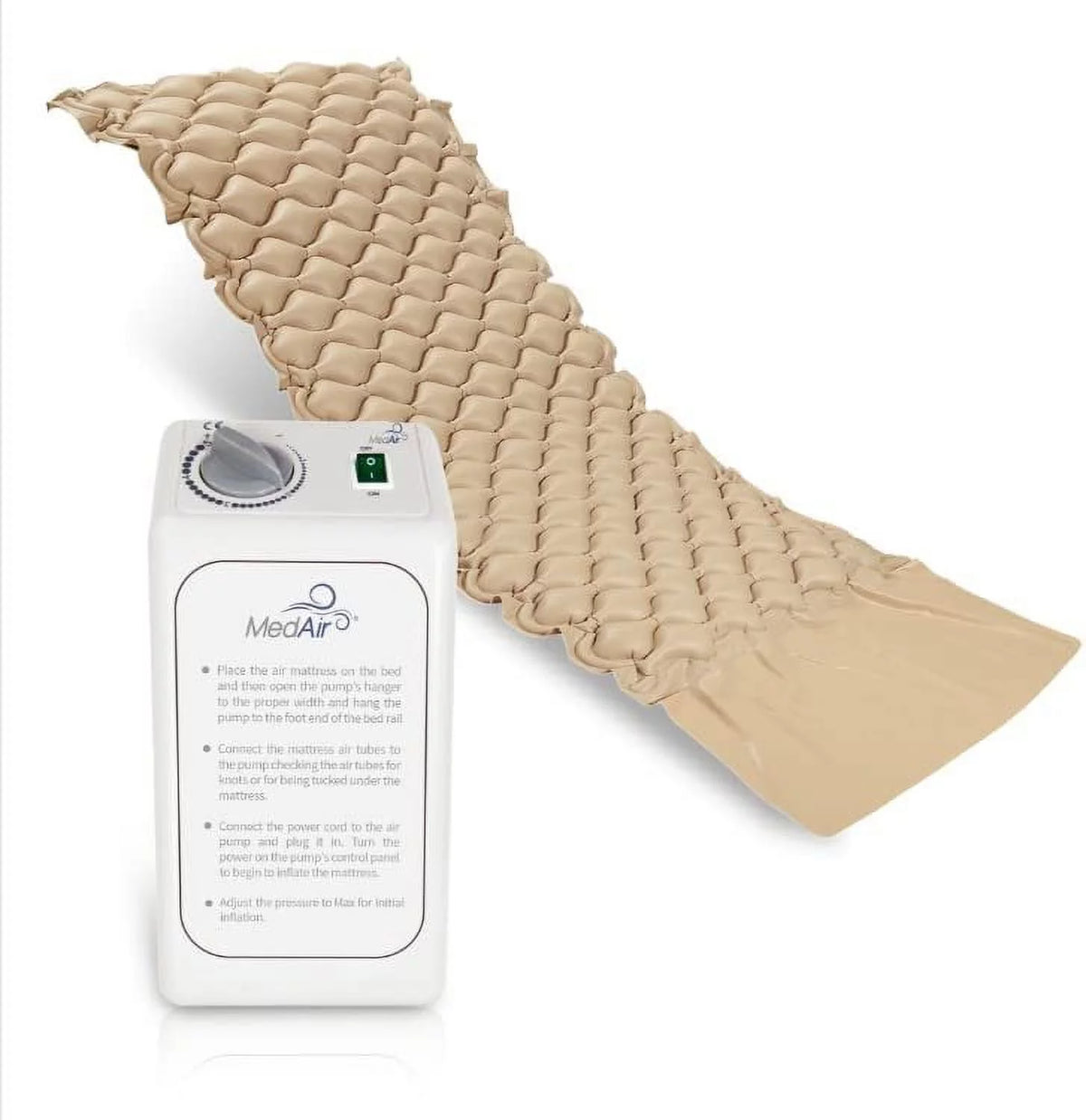 Alternating Air Pressure Mattress Pad with Pump I149296