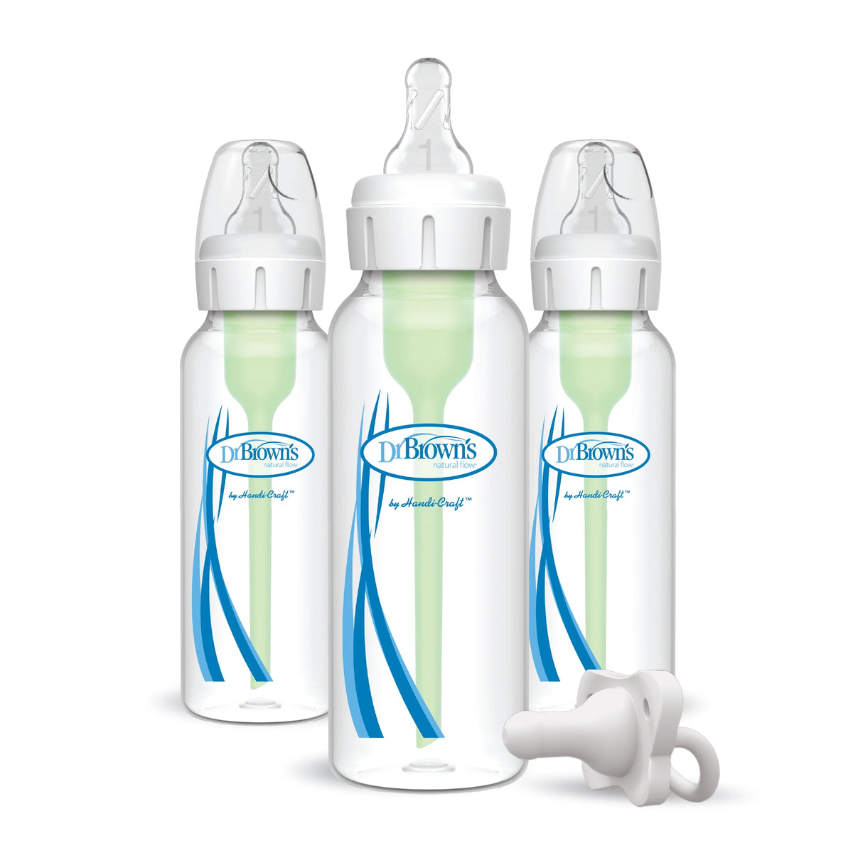 Narrow Anti-Colic Baby Bottle, 8oz, 3 Pack C73772