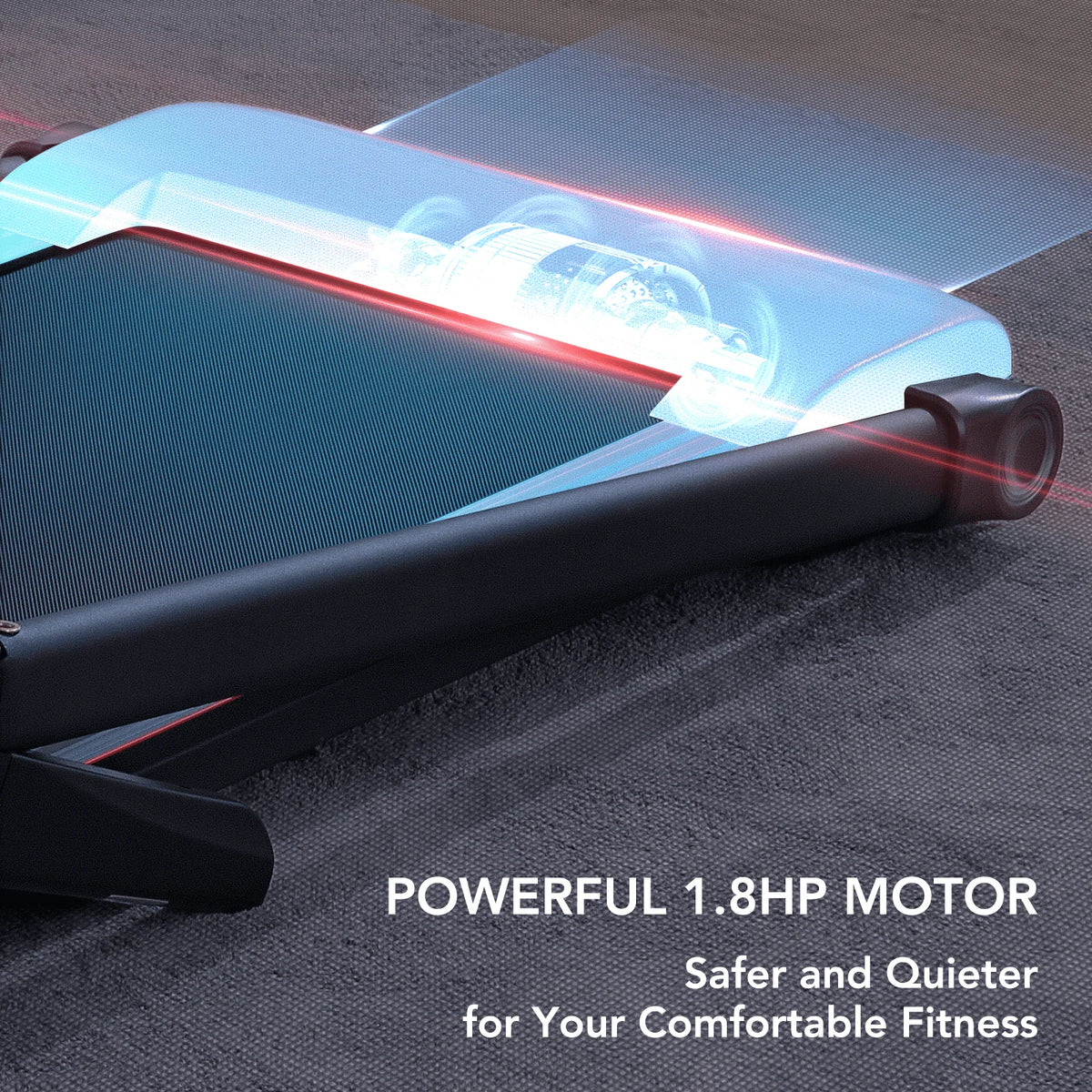 Folding Bluetooth Treadmill Y990674