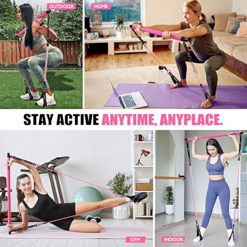 Pilates Bar Kit with Resistance Bands C505