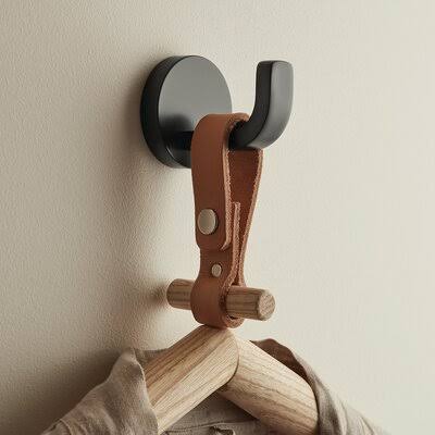 Matte Black Robe Hook P75745