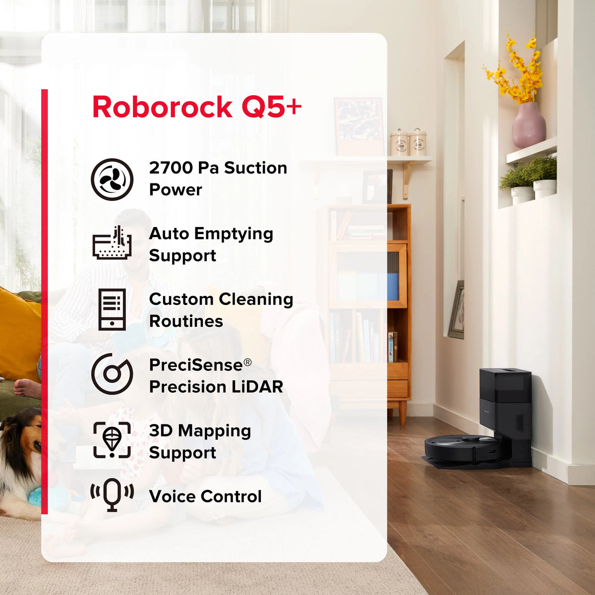 Robot Vacuum Cleaner with App Control C205089