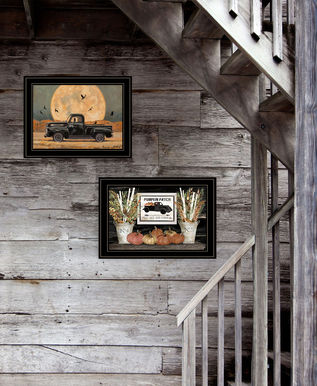 2-Piece Ready to Hang Framed Print, Black Frame N917709