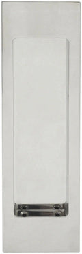 Modern Passage Flush Pocket Door Pull Nickel R7968