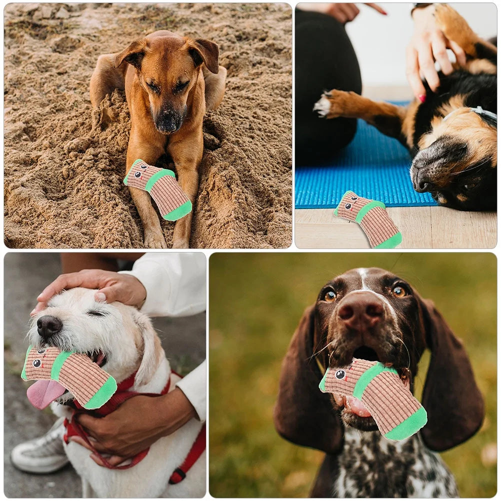2 Pairs Squeaky Puppy Toys K9940