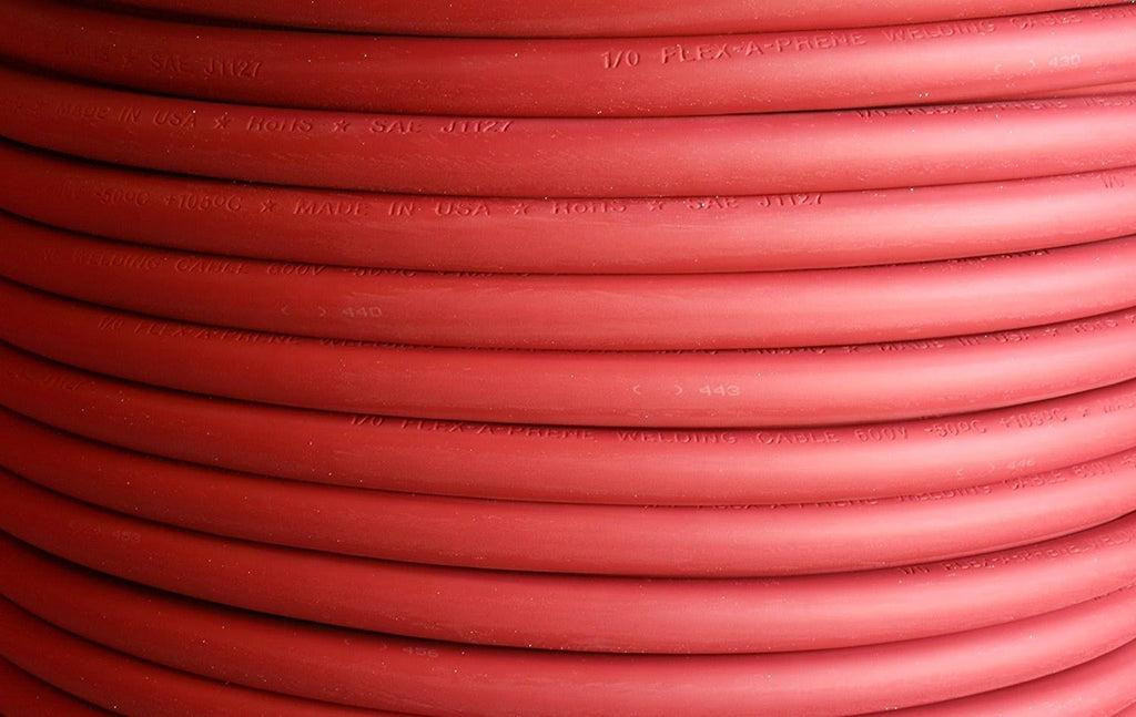 Red 4 Gauge AWG Welding Cable 50 Feet F751432