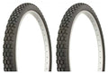 2 Tires Duro 26" x 2.125" Black Bicycle Tires V8312