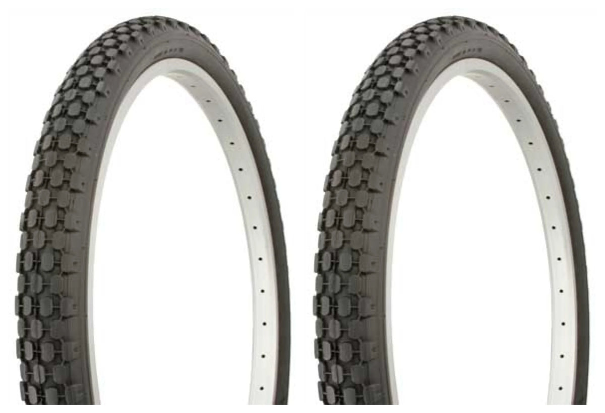 2 Tires Duro 26" x 2.125" Black Bicycle Tires V8312