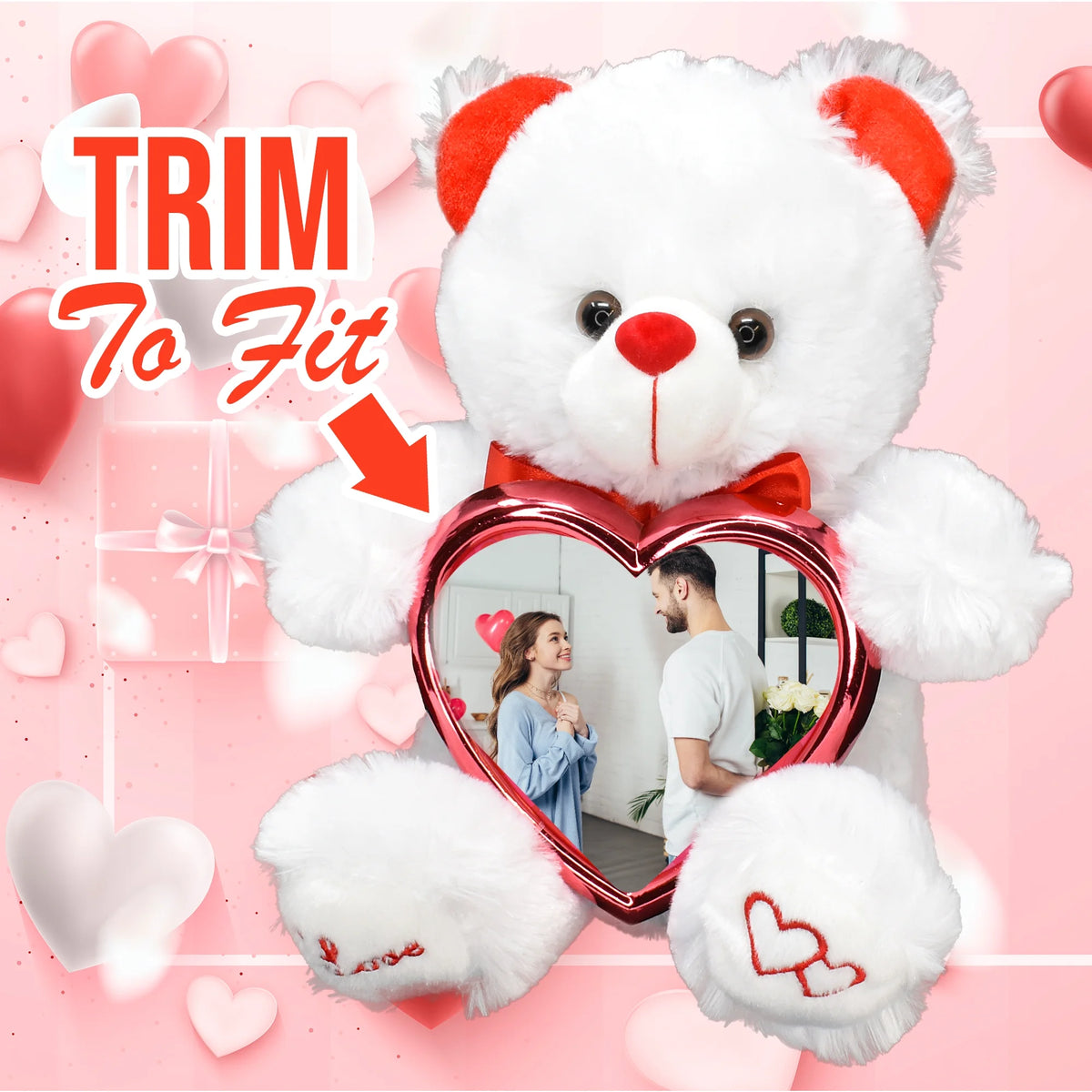 Teddy Bear Picture Frame Gift Bag S25158
