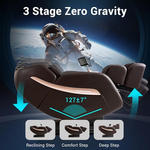 Zero Gravity SL Track Shiatsu Massage Recliner Chair with Heat L750