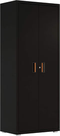 Black Steel Tall Cabinet M1776