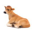 Jersey Calf Lying Down Animal Figure B217