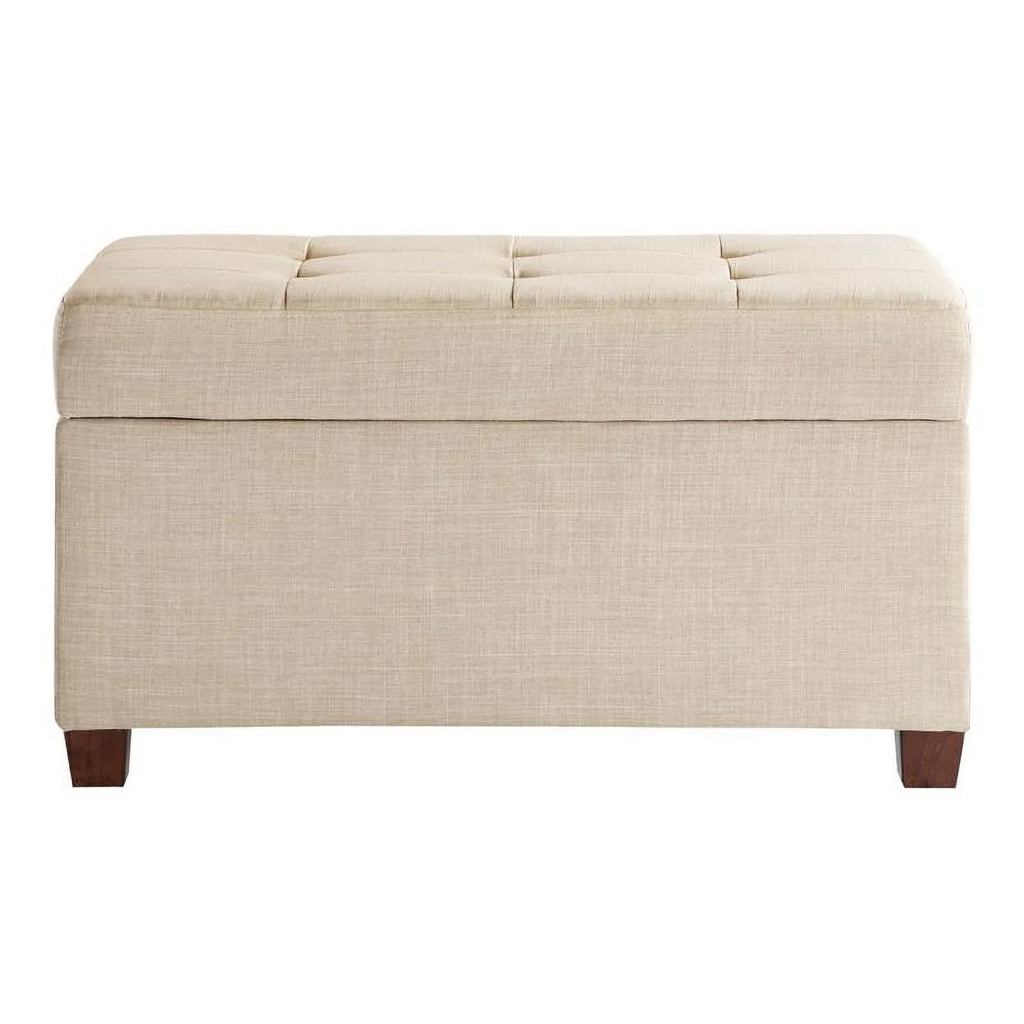 Cream Storage Ottoman G69071
