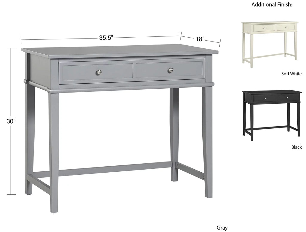 Gray Writing Desk Z76540