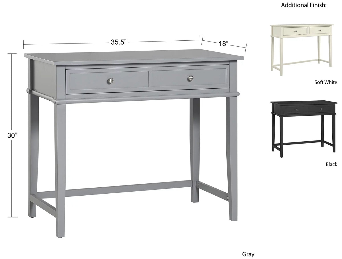 Gray Writing Desk Z76540
