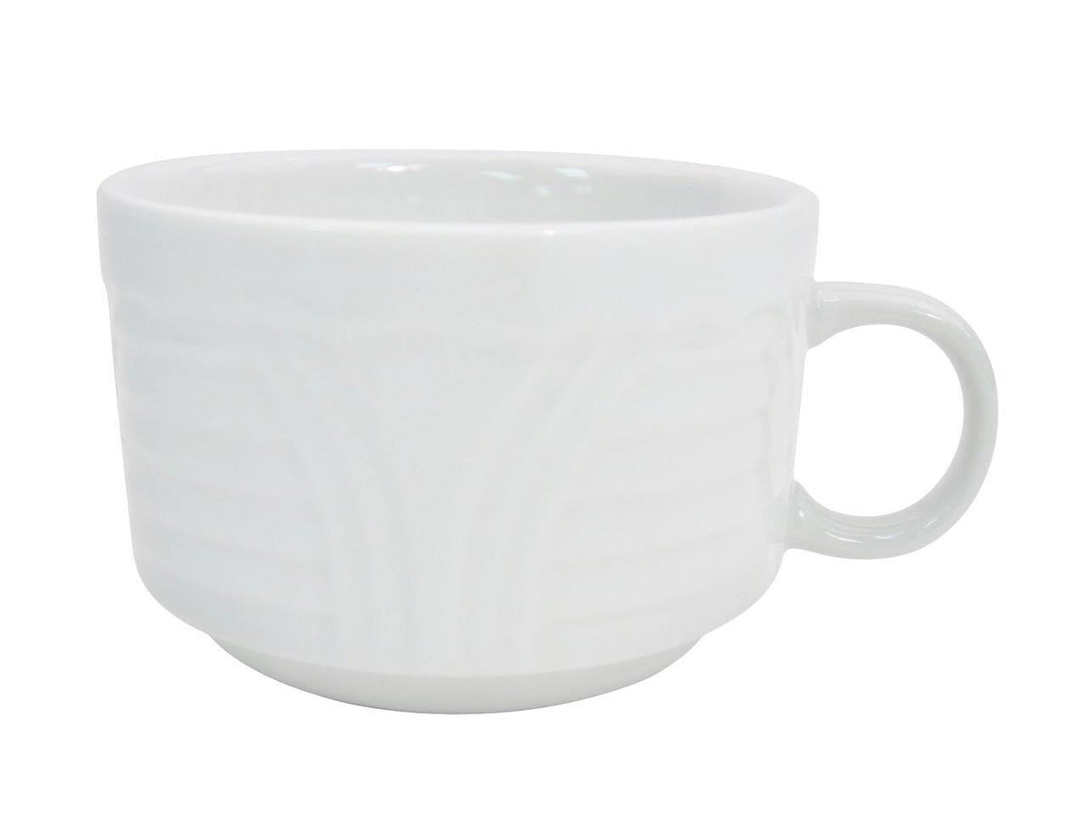 7 oz. Bright White Porcelain Cup - 12/Case K32070