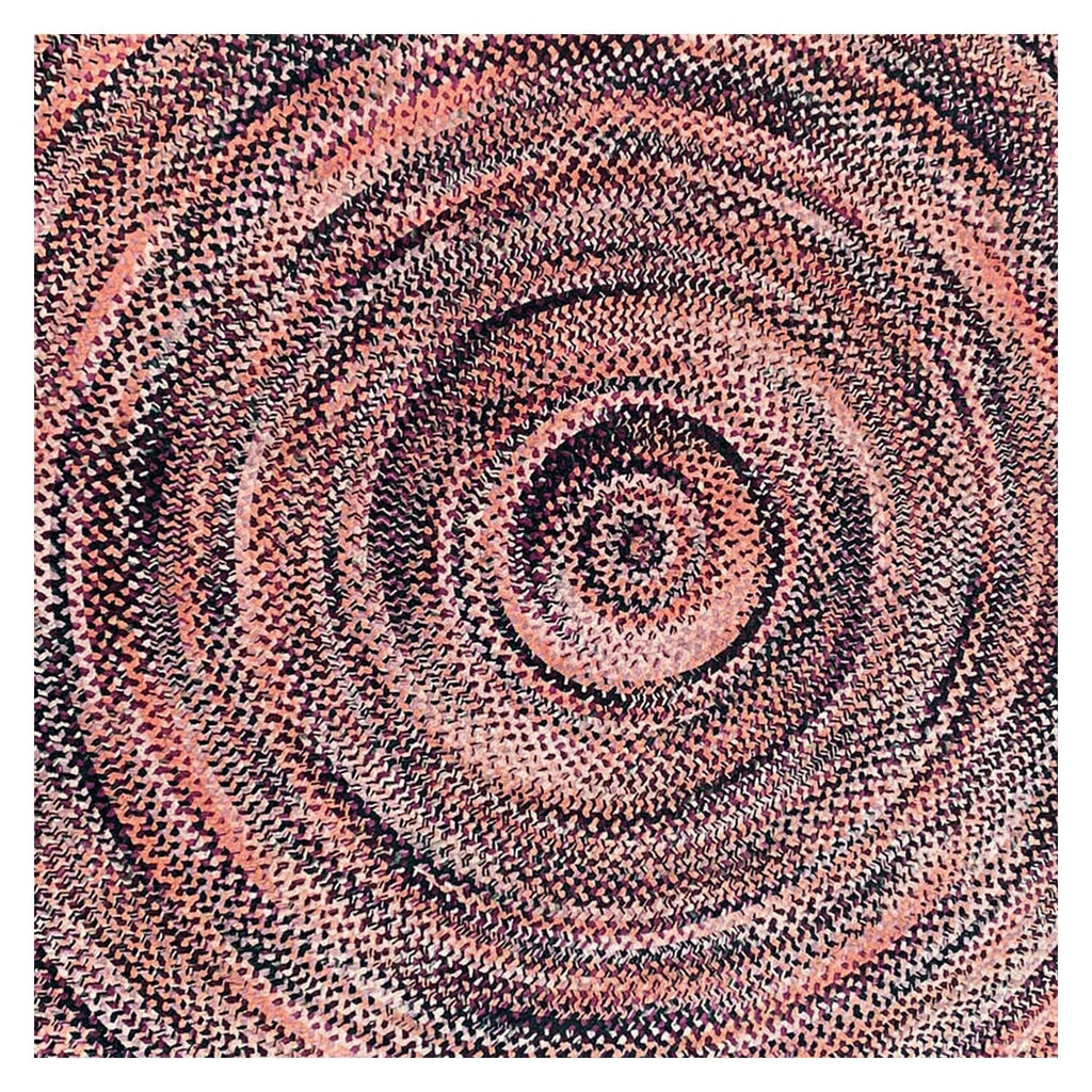 100% Cotton Octagonal Braided Rug B7045